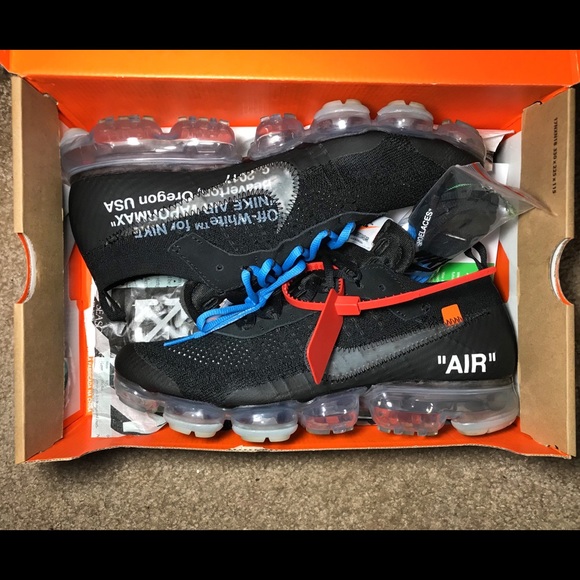 off white vapormax size 5